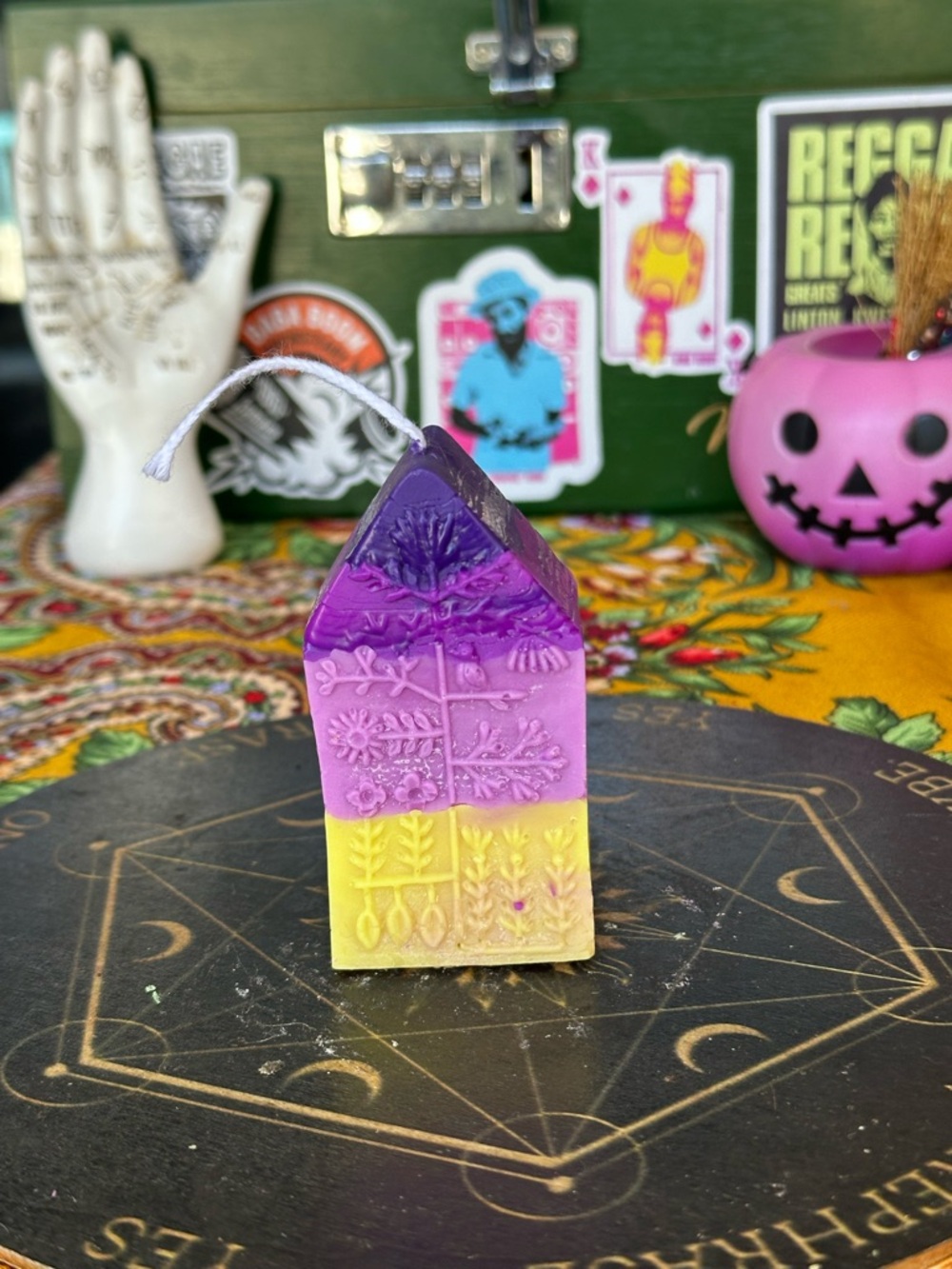 Herbal Hearth Candle